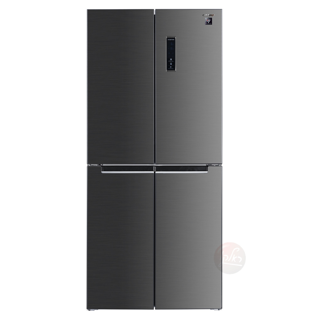 sharp sj 8430id product מקרר SHARP SJ-8430ID 4 דלתות נירוסטה מושחרת