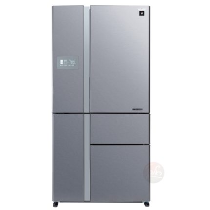 מקרר SHARP SJ-9630 בעל 5 דלתות בצבע נירוסטה