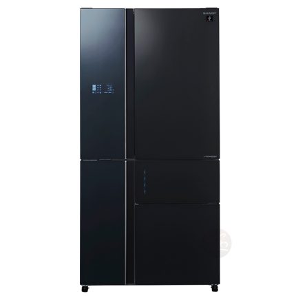 מקרר SHARP SJ-R9731BL 5 דלתות 668 ליטר עם דלת זכוכית שחורה