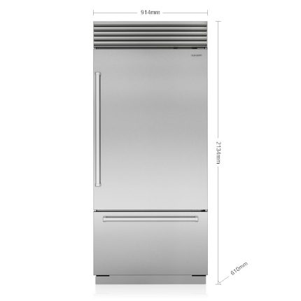 מקרר עם מערכת קירור Split Climate ותאורת LED