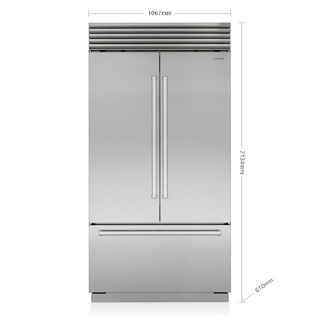 split climate clearsight refrigerator product 1 מקרר מתקדם עם מערכת Split Climate וגימור נירוסתה