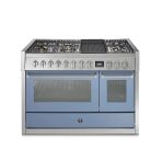 ⁦תנור משולב כיריים Steel Cucine Genesi 120 דגם GQ12SF⁩ – תמונה ⁦3⁩