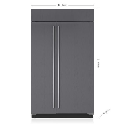 מקרר Side-by-Side Sub-Zero 122 ס"מ דגם ICBCL4850S/O