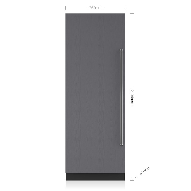 sub zero icbdec3050fi product מקפיא עמודה Sub-Zero דגם ICBDEC3050FI עם מכונת קרח