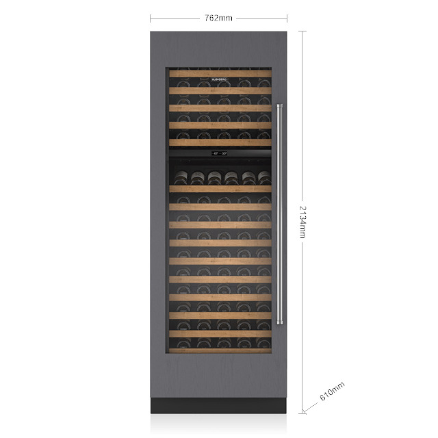 wine cooler dual zone 15 shelves uv glass product 1 מקרר יין דו אזורי עם 15 מדפים ודלת זכוכית עמידה UV