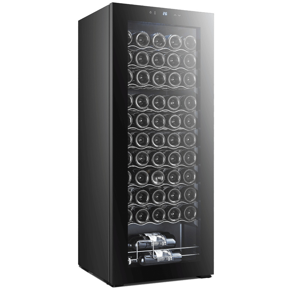 landers jc160 product מקרר יין Landers JC160 לאחסון 55 בקבוקים – תמונה 1