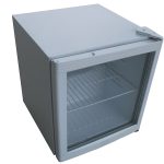 מקרר תצוגה LANDERS sc52w 52 ליטר לבן חזית שקופה