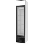 מקפיא תצוגה Landers SS-D159WA 159 ליטר צר עם יחידת פרסום מוארת
