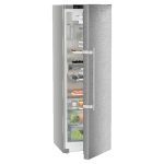 מקרר ליבהר SRsdc 525i נירוסטה מושחרת עם BluPerformance ו-EasyFresh