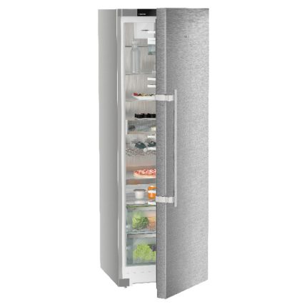 מקרר ליבהר SRsdc 525i נירוסטה מושחרת עם BluPerformance ו-EasyFresh