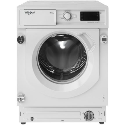 מכונת כביסה משולבת מייבש בנויה Whirlpool BI WDWG 961486 EU לבנה