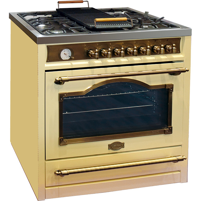kaiser hge 93555 elfem product תנור משולב כיריים גז Kaiser HGE 93555 ElfEm קולקציית Empire – תמונה 1