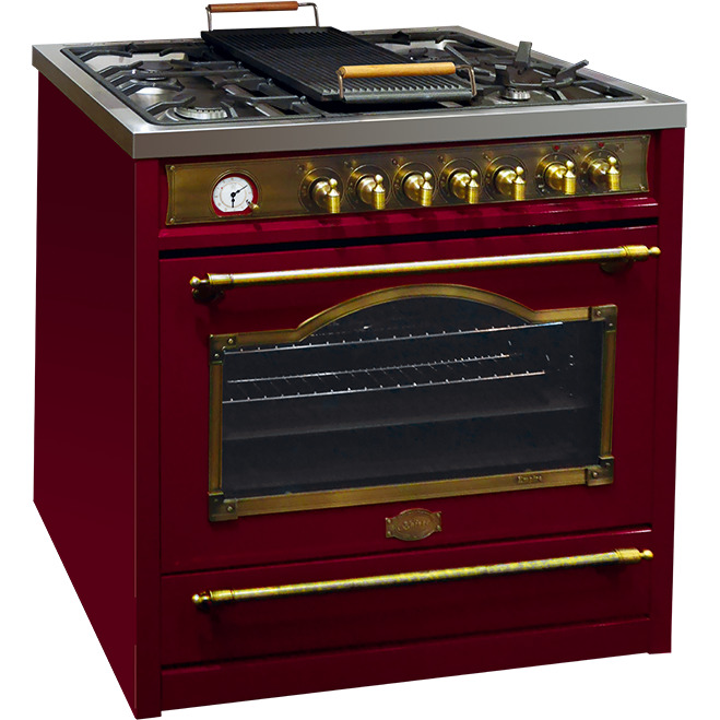 kaiser hge 93555 rotem product תנור משולב כיריים גז Kaiser HGE 93555 RotEm קולקציית Empire – תמונה 1