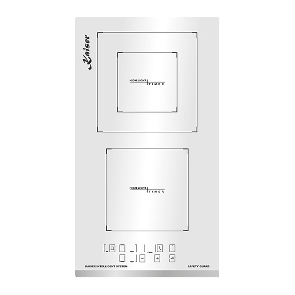 kaiser kct 3721 fw product כיריים קרמיות Kaiser KCT 3721 FW זכוכית קרמיקה לבנה עם חיישן Touch Control – תמונה 1