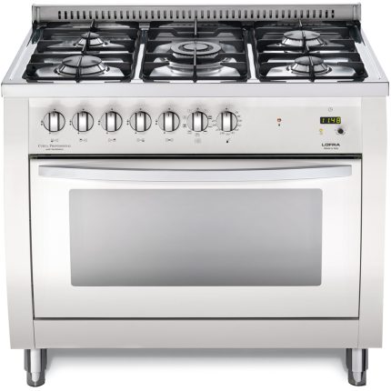 תנור משולב גז LOFRA סדרת Curva דגם CSBG96MFT/Ci COOL ברוחב 90 ס"מ