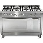 תנור משולב גז LOFRA Curva דגם CSD126GC+E/2Ci דו-תאי 120 ס"מ