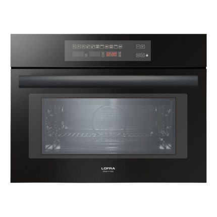 תנור בנוי משולב מיקרוגל LOFRA דגם FMNM6TME BLACK בגימור שחור