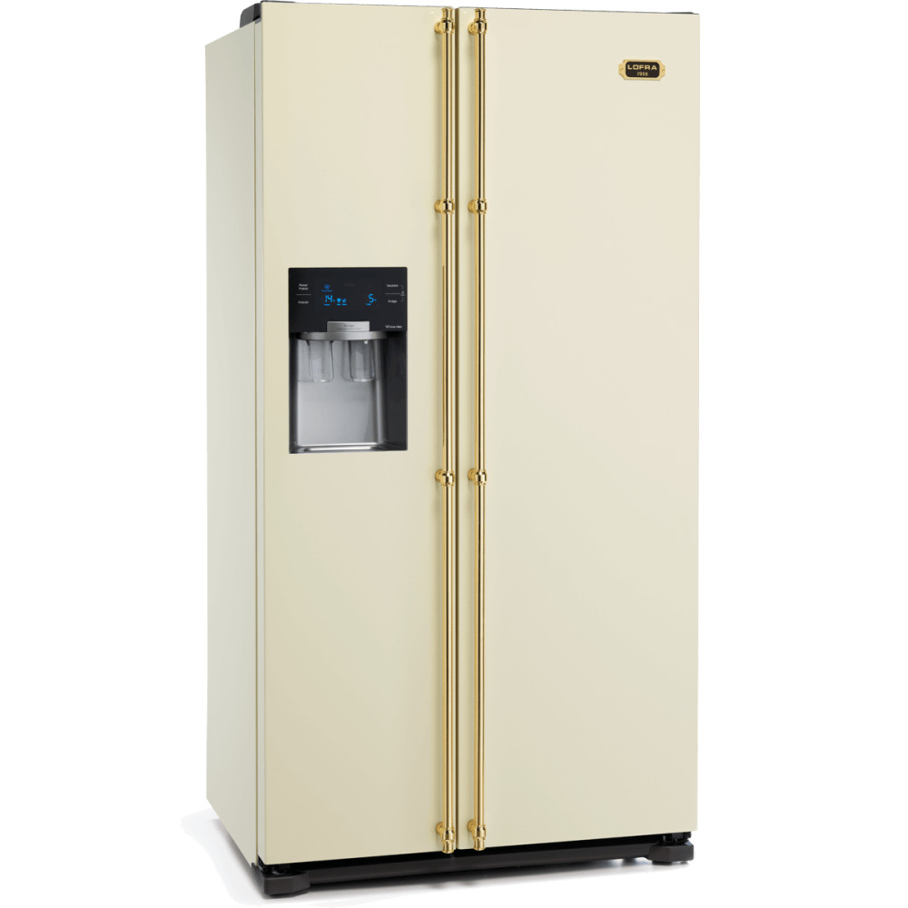 lofra gfrbi619 a product מקרר LOFRA Side by Side דגם GFRBI619/A סדרת Dolcevita בעיצוב כפרי