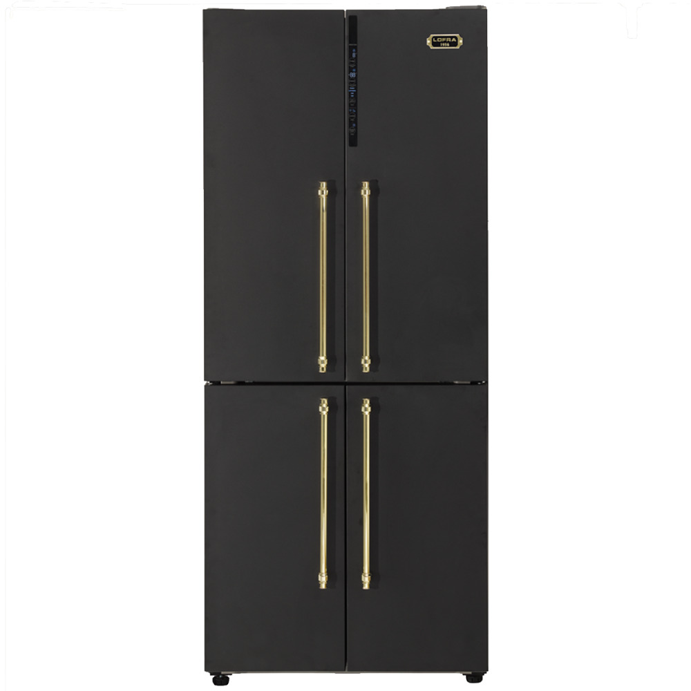 lofra gfrnm819 0 product מקרר LOFRA 4 דלתות דגם GFRNM819/0 סדרת Dolcevita בצבע שחור