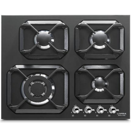 כיריים גז בנויות LOFRA דגם HRNM6GO/GA SILVER סדרת Dolcevita 4 להבות