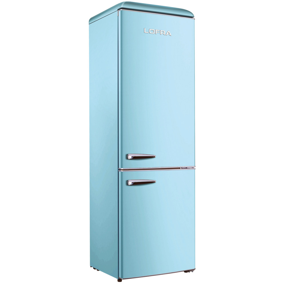 lofra igtlb300d 1 light blue product מקרר LOFRA RETRO דגם IGTLB300D/1 - LIGHT BLUE – תמונה 1