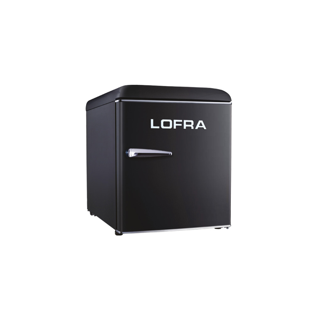 lofra igtnm45u 1 black matt product מקרר LOFRA RETRO דגם IGTNM45U/1 - BLACK MATT – תמונה 1