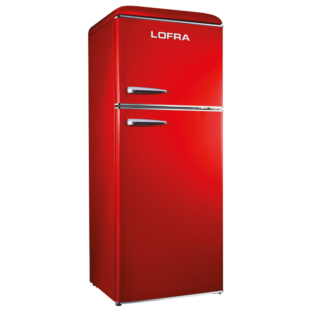 lofra igtrf280d 1 fire red product מקרר LOFRA RETRO 280 ליטר דגם IGTRF280D/1 - FIRE RED – תמונה 1