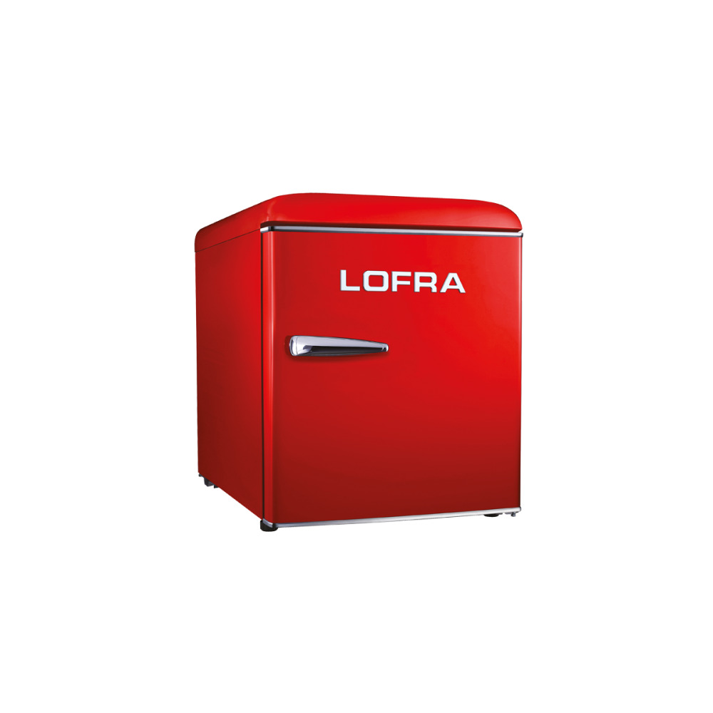 lofra igtrf45u 1 fire red product מקרר LOFRA RETRO דגם IGTRF45U/1 - FIRE RED – תמונה 1