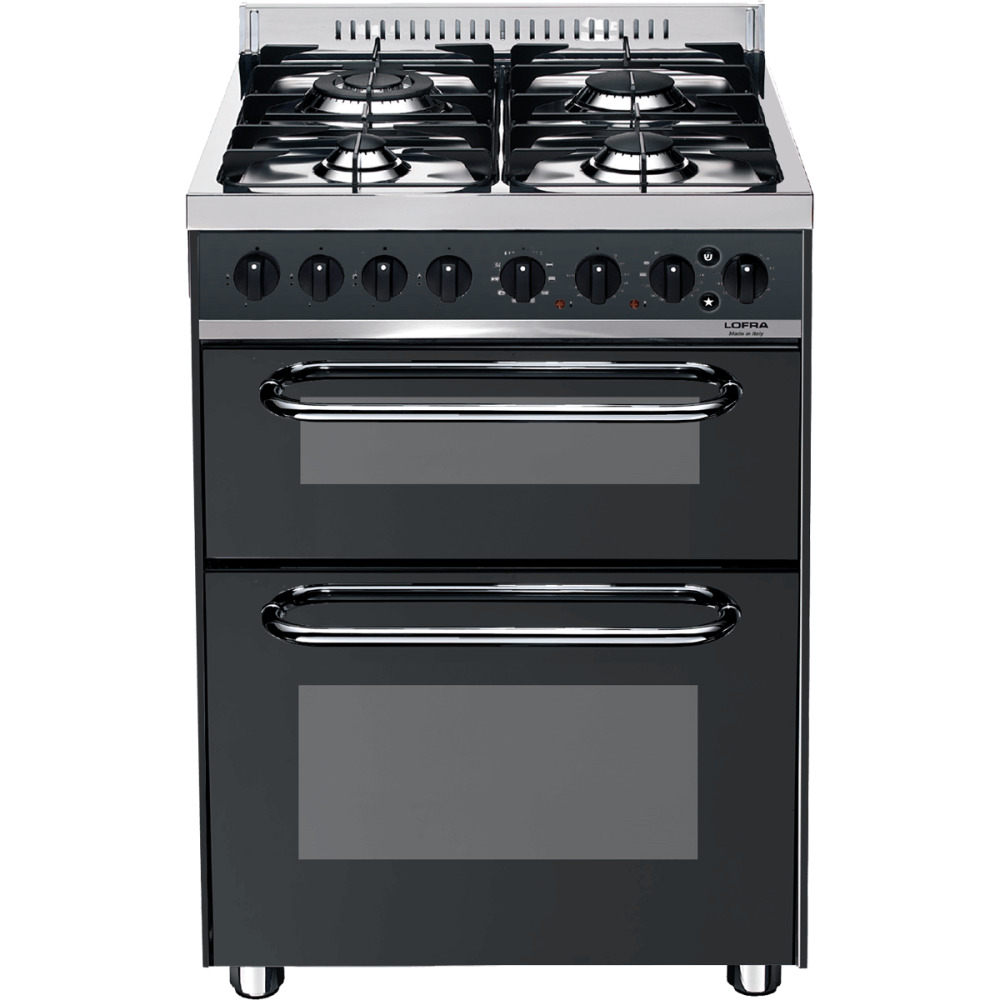 lofra msnud66mfe ci m9 product תנור משולב דו-תאי הלכתי LOFRA דגם MSNUD66MFE/Ci-M9 עם כיריים גז