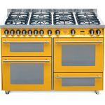 תנור משולב LOFRA Professional PG126SMFE+MF/2Ci רוחב 120 ס"מ שלושה תאים