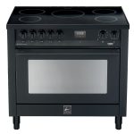 תנור משולב LOFRA PNMG96MFT/5IF כיריים אינדוקציה 90 ס"מ TOTAL BLACK