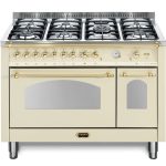 תנור משולב כיריים גז LOFRA Dolcevita דגם RBID126MFT/Ci רוחב 120 ס"מ