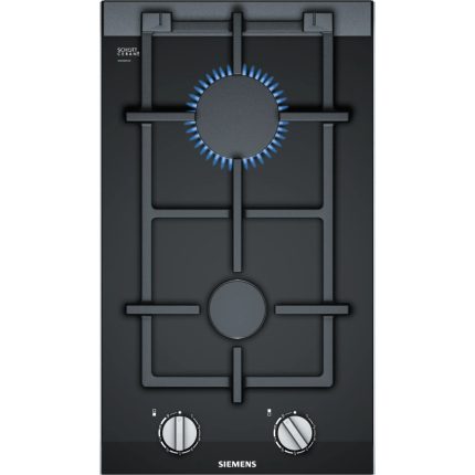 כיריים דומינו גז Siemens iQ700 דגם ER3A6BB70 זכוכית שחור 30 ס"מ