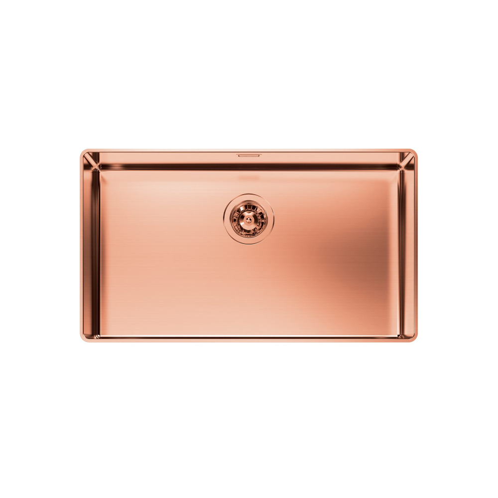 foster 008 4371 pvd copper sink product כיור מטבח FOSTER גימור PVD בצבע נחושת דגם 008 4371