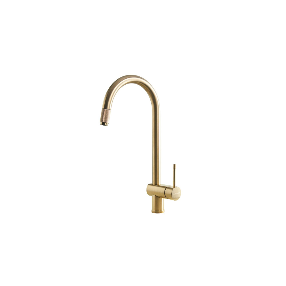 foster 109 8491 product ברז מטבח FOSTER 109 8491 זהב PVD עם ראש מסתובב ומקלחת נשלפת – תמונה 1