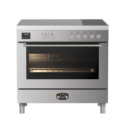 תנור משולב אינדוקציה Fratelli FRO-MI999X-IND 90 ס"מ נירוסטה 5 אזורים