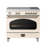 תנור משולב אינדוקציה Fratelli FRO-VE999CR-IND 90 ס"מ קרם ברונזה 5 אזורים