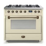 תנור משולב כיריים גז Fratelli FRO-VE999CR26 90 ס"מ גימור ברונזה