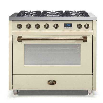 תנור משולב כיריים גז Fratelli FRO-VE999CR26 90 ס"מ גימור ברונזה