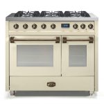 תנור משולב כיריים גז Fratelli FRO-VE999DCR26 ונציה 100 ס"מ גימור ברונזה