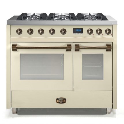 תנור משולב כיריים גז Fratelli FRO-VE999DCR26 ונציה 100 ס"מ גימור ברונזה