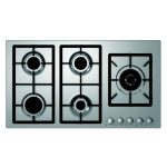 כיריים גז Fratelli FRS-905S200N 90 ס"מ 5 להבות טורבו Triple Ring