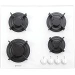 כיריים גז קריסטל Fratelli FRS-PFC640W עם 4 להבות ועיצוב איטלקי