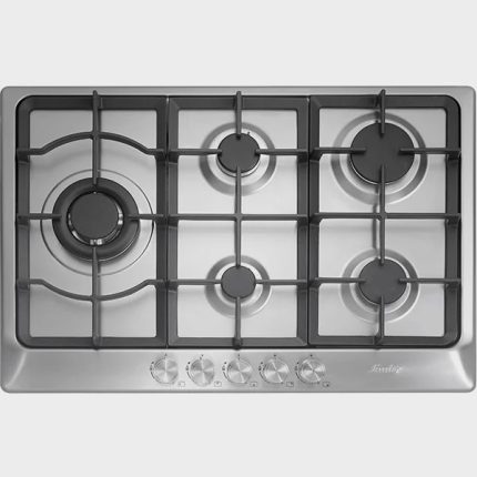 כיריים גז Sauter דגם SHE7250IX נירוסטה 5 מבערי SABAF טורבו לווק