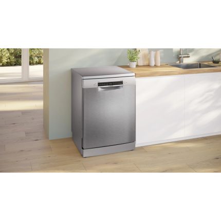 מדיח כלים עומד BOSCH SMS4HTI16E נירוסטה מוברשת Series 4