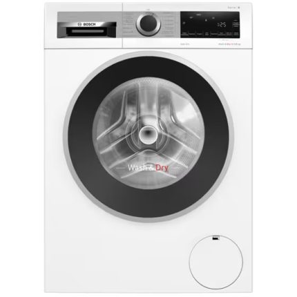מכונת כביסה משולבת מייבש Bosch WNA14411GR לבנה עם Steam