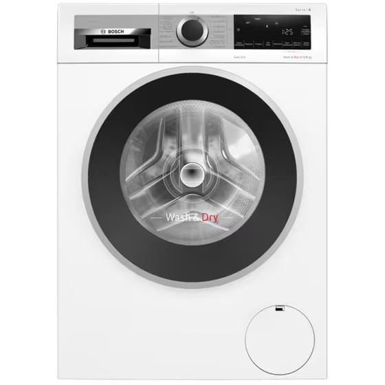 bosch wna14411gr product מכונת כביסה משולבת מייבש Bosch WNA14411GR לבנה עם Steam